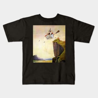 Little Witch by Ida Rentoul Outhwaite for "Fairyland" Kids T-Shirt